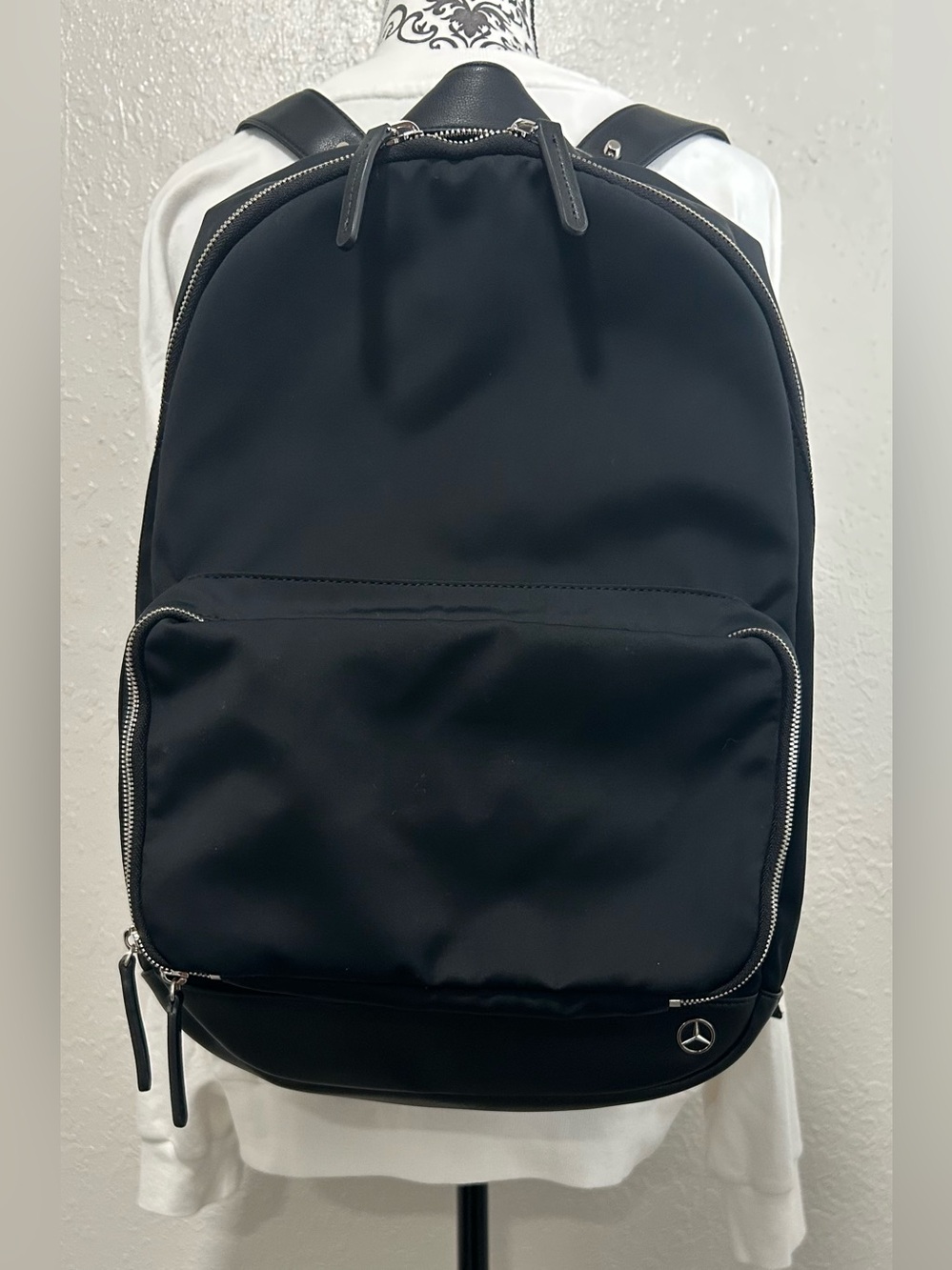 MERCEDES BENZ HAERFEST LIMITED EDITION BLACK BACKPACK  TRAVEL BAG